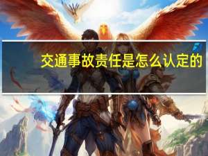 交通事故责任是怎么认定的