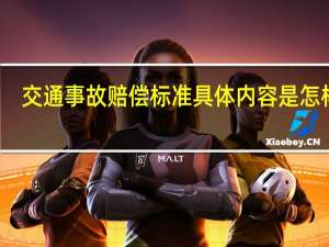 交通事故赔偿标准具体内容是怎样的