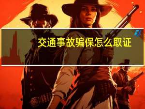 交通事故骗保怎么取证
