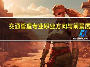交通管理专业职业方向与前景展望