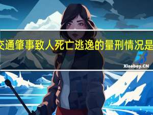 交通肇事致人死亡逃逸的量刑情况是怎样的