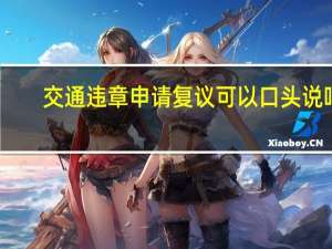 交通违章申请复议可以口头说吗（交通违章申请复议流程?）