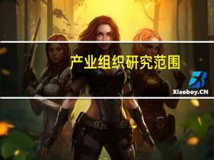 产业组织研究范围