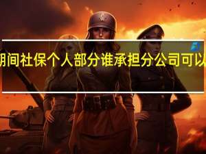 产假期间社保个人部分谁承担　分公司可以购买社保吗