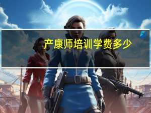 产康师培训学费多少