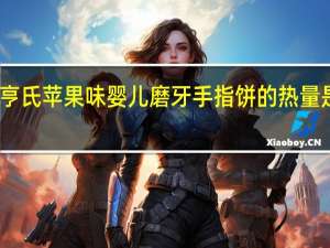 亨氏 苹果味婴儿磨牙手指饼的热量是多少