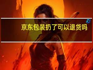 京东包装扔了可以退货吗