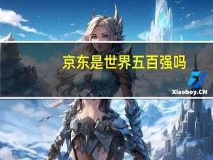 京东是世界五百强吗