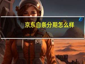 京东白条分期怎么样