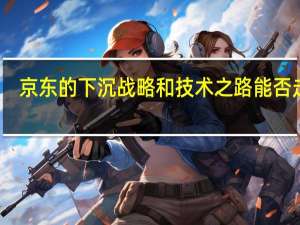 京东的下沉战略和技术之路能否走通