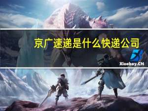 京广速递是什么快递公司