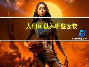 人们可以养哪些宠物
