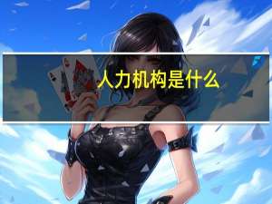 人力机构是什么