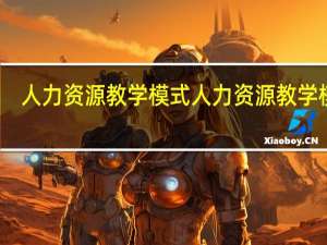 人力资源教学模式人力资源教学模式