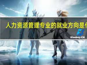人力资源管理专业的就业方向是什么