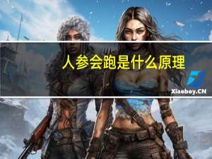 人参会跑是什么原理