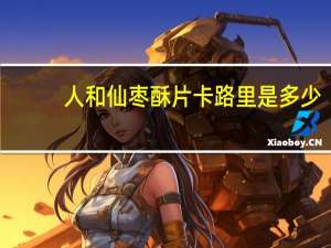 人和仙 枣酥片卡路里是多少