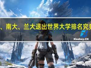 人大、南大、兰大退出世界大学排名究竟是为什么