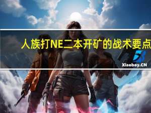 人族打NE二本开矿的战术要点！