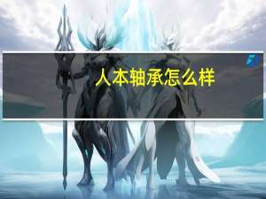 人本轴承怎么样