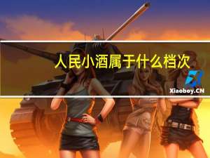 人民小酒属于什么档次
