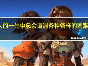 人的一生中总会遭遇各种各样的困难和挑战，如何正确认识和处理人生矛盾
