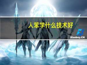 人笨学什么技术好