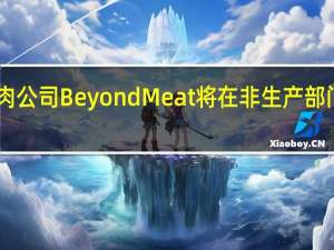 人造肉公司Beyond Meat将在非生产部门裁员约19%