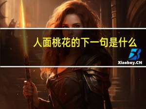 人面桃花的下一句是什么