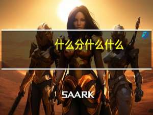 什么分什么什么