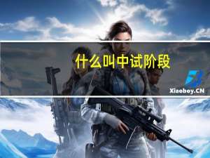 什么叫中试阶段
