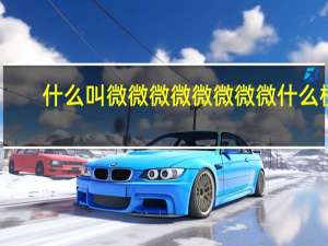 什么叫微微微微微微微微什么梗？