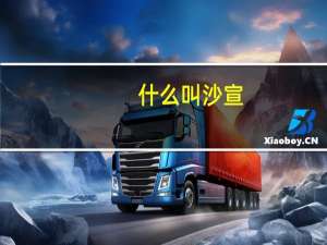 什么叫沙宣