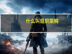 什么叫组织架构