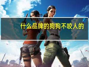 什么品牌的狗狗不咬人的