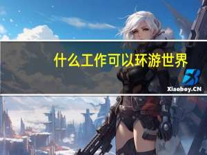 什么工作可以环游世界