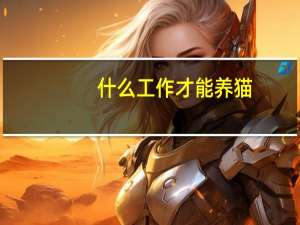 什么工作才能养猫