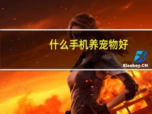 什么手机养宠物好
