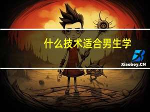 什么技术适合男生学