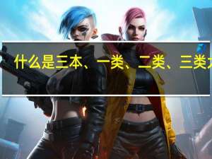 什么是三本、一类、二类、三类大学