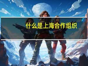 什么是上海合作组织