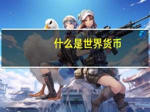 什么是世界货币