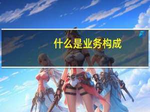 什么是业务构成