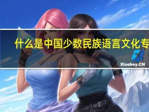 什么是中国少数民族语言文化专业