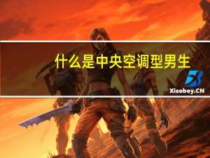 什么是中央空调型男生