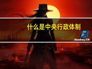 什么是中央行政体制（中央政府体制名词解释）