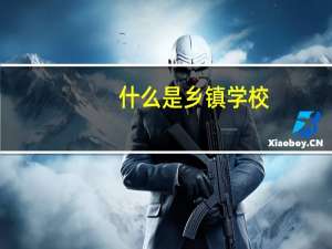 什么是乡镇学校