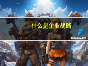 什么是企业战略