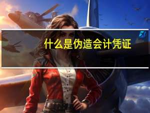 什么是伪造会计凭证