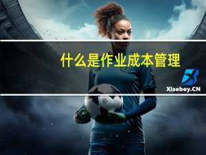 什么是作业成本管理